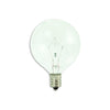 Bulbrite 461225 25 Watt G16 Halogen White Globe Krypton