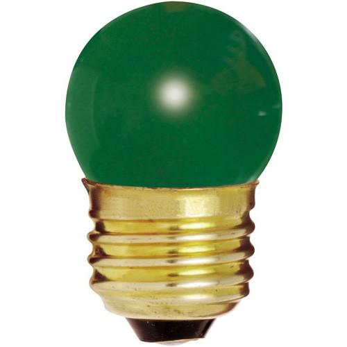 Satco S3609 Incandescent S11 Green