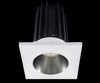 Lotus LED-2-S15W-5CCT-2RRCH-2STWH 2 Inch Square Recessed LED 15 Watt Designer Series - 5CCT Selectable - 1000 Lumen - Chrome Reflector - White Trim