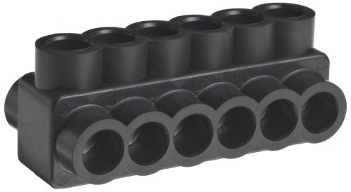 Morris Products 97616 #4- 6 Blk Insul Conn Dual