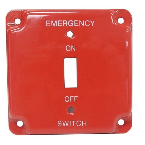 Morris Products 83502 Emergency 4 inch Raised Metal