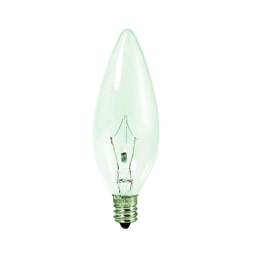 Bulbrite 460025 25 Watt B10 Halogen White Krypton Torpedo