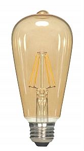 Satco S9578 LED Filament ST19 Amber