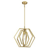 Westinghouse 6351200 One Light Pendant - Champagne Brass Finish