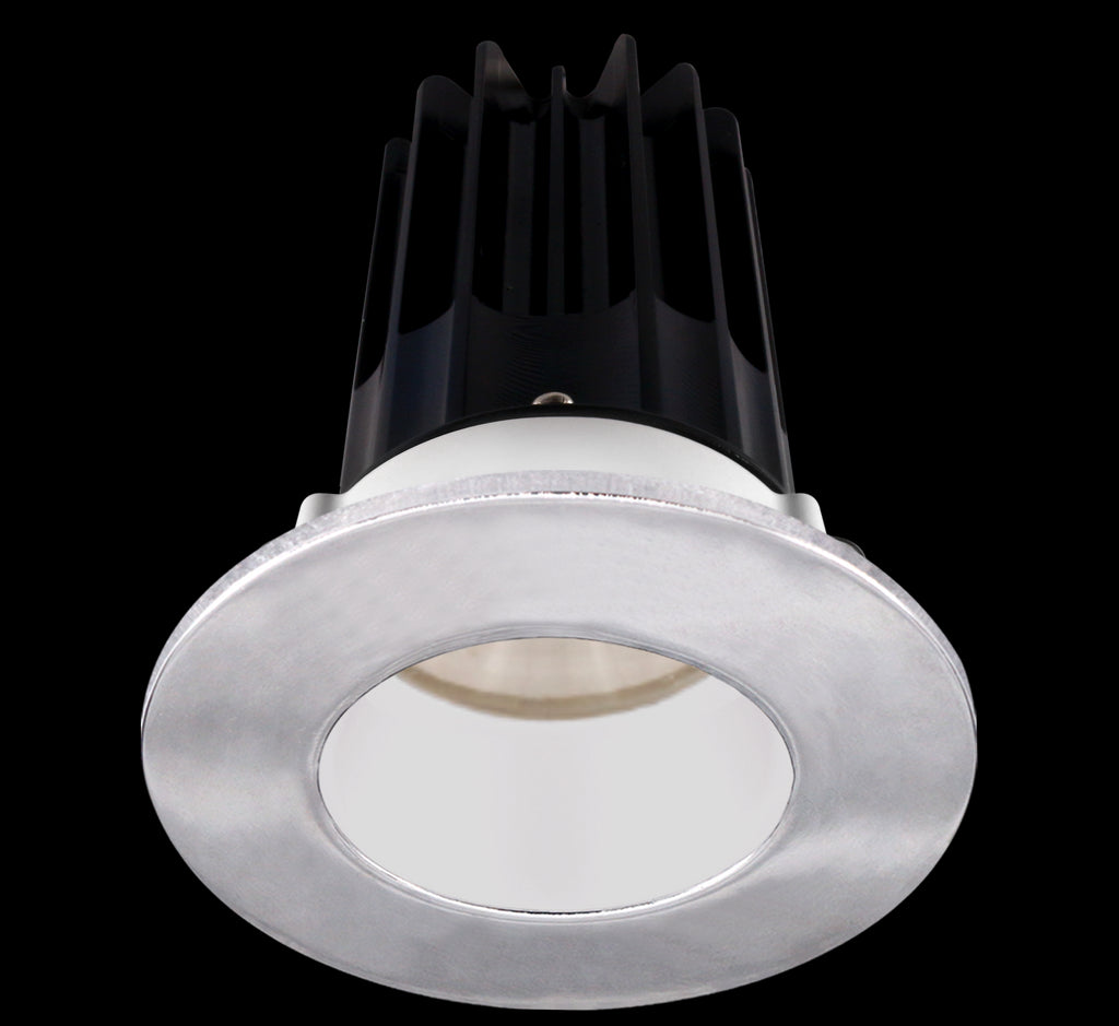 Lotus LED-2-S15W-5CCT-2RRWH-2RTCH 2 Inch Round Recessed LED 15 Watt Designer Series - 5CCT Selectable - 1000 Lumen - White Reflector - Chrome Trim