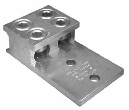 Morris Products 90951 600 2Cond 2Hole Alum Lug