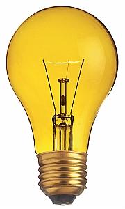 Satco S6083 Incandescent A19 Yellow