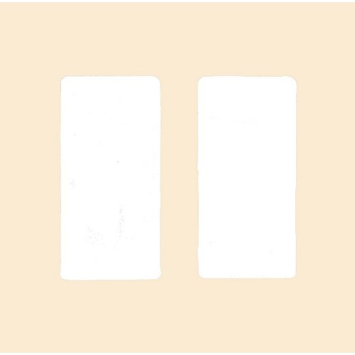 Morris Products 80908 Decorative Screwless Wallplate Almond - A good-looking, unbreakable Decorative Screwless Wallplate.