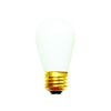 Bulbrite 701911 11 Watt S14 Incandescent White Sign Frost