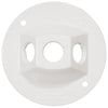 Morris Products 36842 4 inch Rnd Cover 3-1/2 inch Hole White