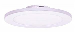 Satco S9882 LED Fixture 7 inch Flush Mount  - 12 Watt -  Round -  White Finish