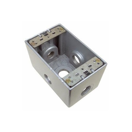 Morris Products 36120 WP Deep Box 5-1/2 inch Holes Gray