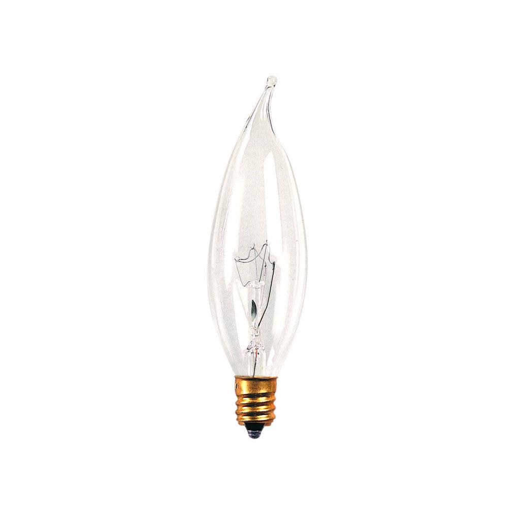 Bulbrite 493140 40 Watt CA8 Incandescent White Flame