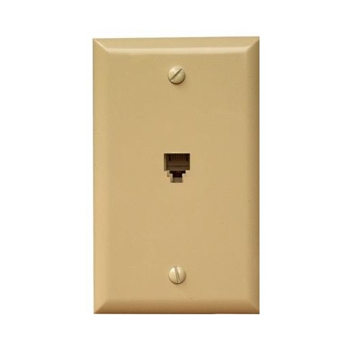 Morris Products 87010 Midsize Flush Phone Jack Iv