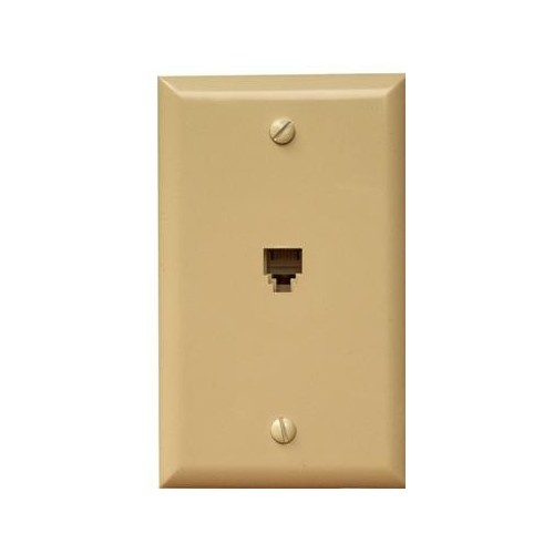 Morris Products 86010 6 Cond Flush Phone Jack Iv