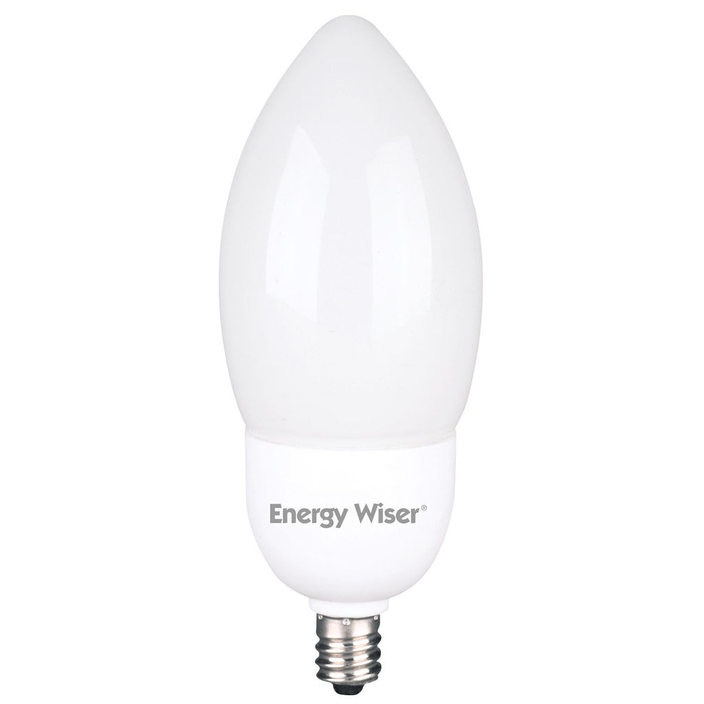 Bulbrite 513009 7 Watt B11 Compact Fluorescent White Torpedo