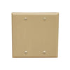 Morris Products 81745 IV Mid 2 Gang Blank Wallplate