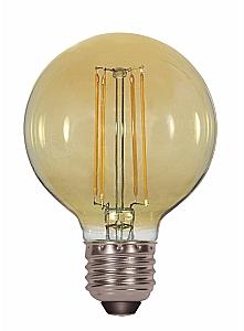 Satco S9584 LED Globe G25 Amber