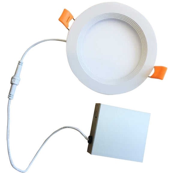 BULBRITE 773222 14 Watt 6 Inch Regressed LED Downlight - 4000 Kelvin Cool White - 1100 Lumens - White - 120 Volt