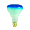 Bulbrite 243075 75 Watt BR30 Incandescent Flood Blue Reflector Wide