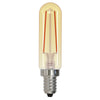 BULBRITE 776904 2.5 Watt T6 Filament Nostalgic - E12 Candelabra Base - 2100 Kelvin Warm White - 160 Lumens - Antique - 120 Volt