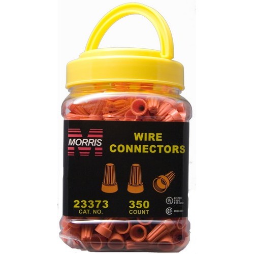 Morris Products 23373 P3 Orange Wire Conn Sm Jar