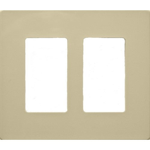 Morris Products 80905 Decorative Screwless Wallplate Ivory - A good-looking, unbreakable Decorative Screwless Wallplate.