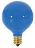 Satco S3834 Incandescent Globe G12 1/2 Blue