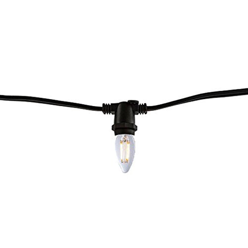 Bulbrite 810057 2.5 Watt B11 Fixtures White String Lights