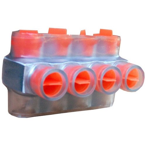 Morris Products 97312 #4-2 Clear Insulated Connector