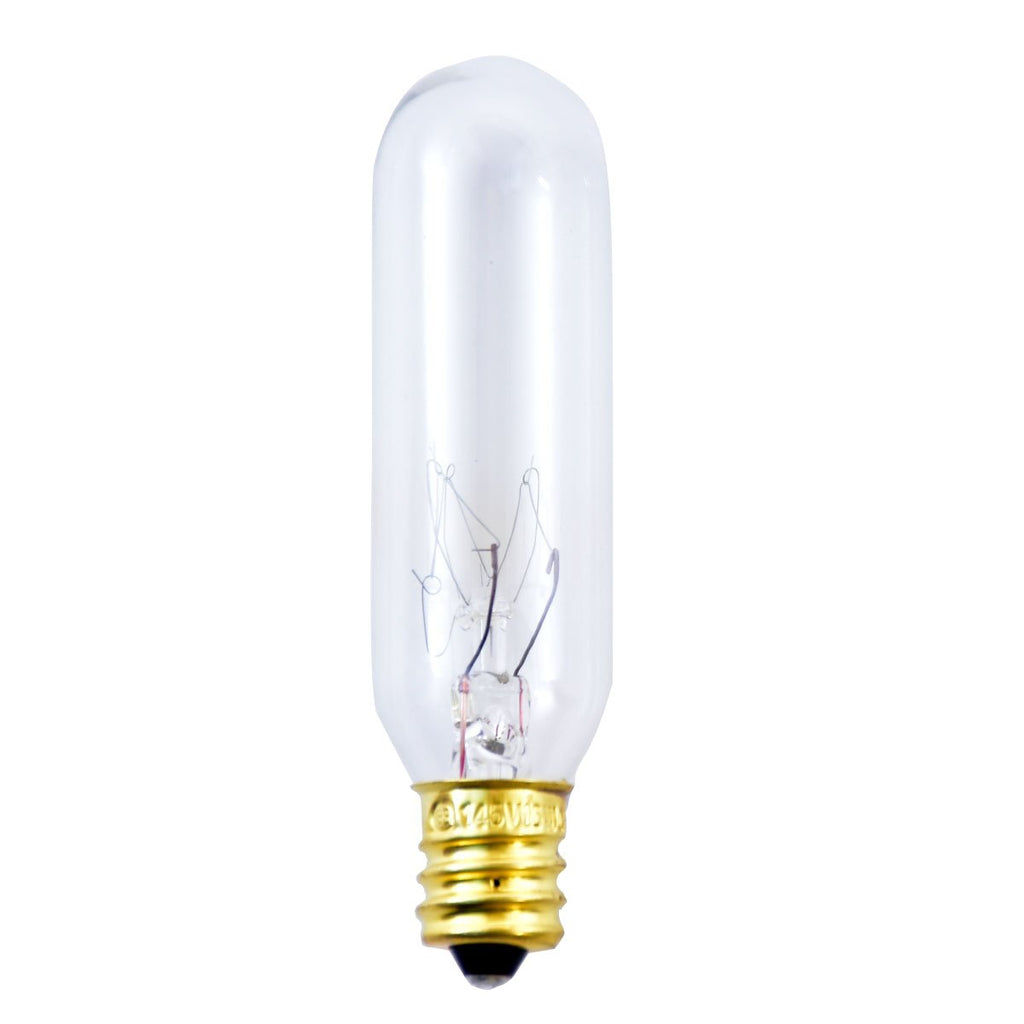 Bulbrite 707415 15 Watt T6 Incandescent White Tubular