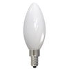 BULBRITE 776772 3.6 Watt B11 Filament - E12 Candelabra Base - 2700 Kelvin Warm White - 300 Lumens - Milky - 120 Volt