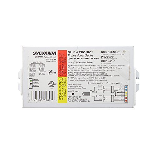 SYLVANIA 51898 - QTP 2X26CF/UNV DM PEM