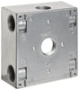 Morris Products 36340 WP 2 Gang Box 7-3/4 inch Holes