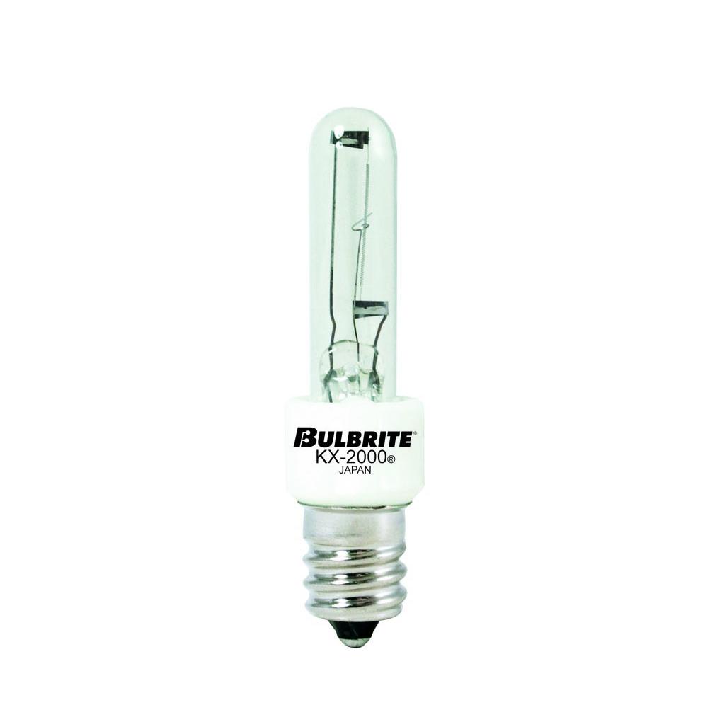 Bulbrite 473060 60 Watt T3 Halogen White Candelabra Base