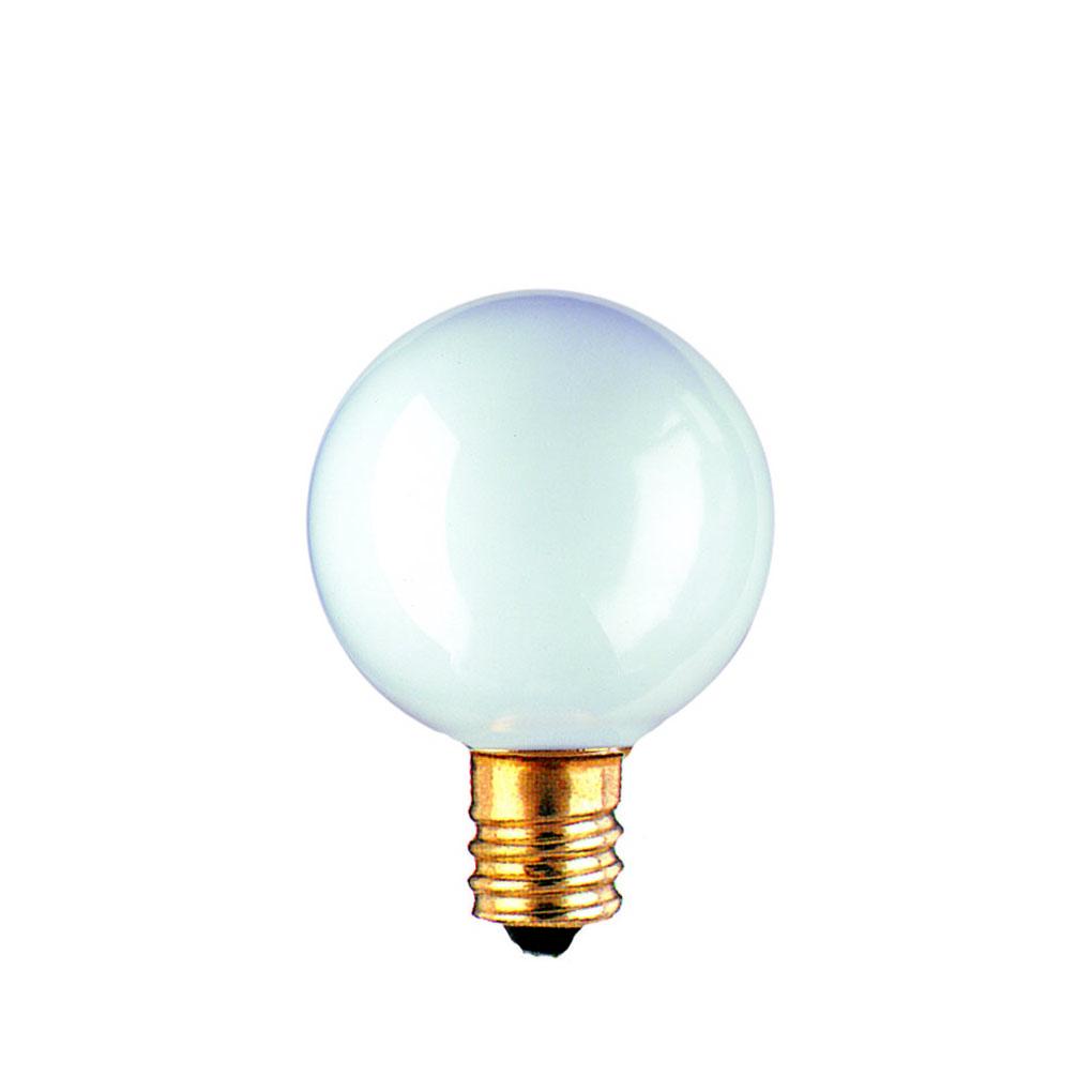 Bulbrite 391040 40 Watt G16 Incandescent White Globe