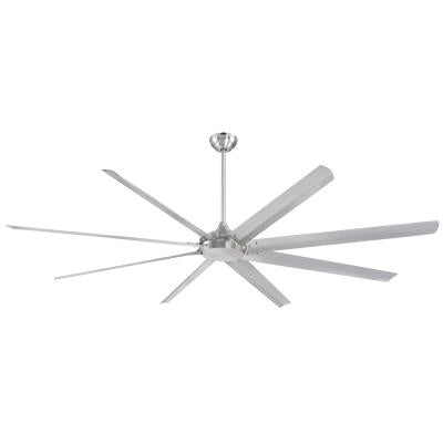 Westinghouse 7224900 Indoor Ceiling Fan, DC Motor, 100 inch, Brushed Nickel Finish, Aluminum Blades