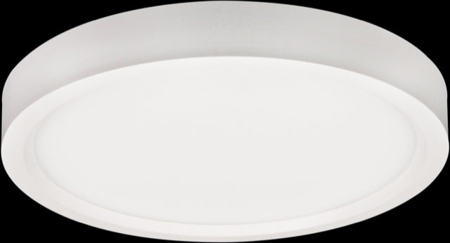 Lotus LED Lights ADS7R9-5K-BK Surface Mount LED Disk Black Trim