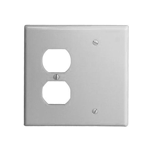 Morris Products 81231 Wh 2 Gang 1Duplex 1Blank