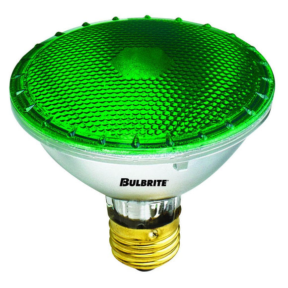 Bulbrite 683754 75 Watt PAR30SN Halogen Green