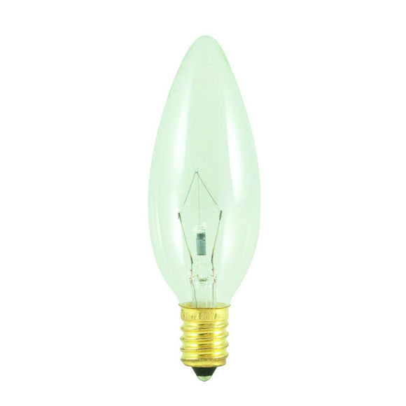 Bulbrite 400425 25 Watt B10 Incandescent White