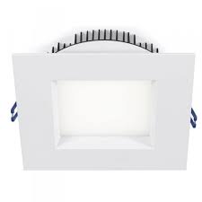 Lotus LED Lights - 4 Inch Regressed - Square Plenum LED Downlight