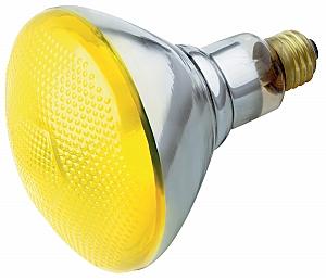 Satco S5004 Incandescent BR38 Yellow