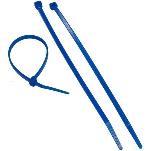 Morris Products 20625 Fluorescent Blue Nylon Cable Ties