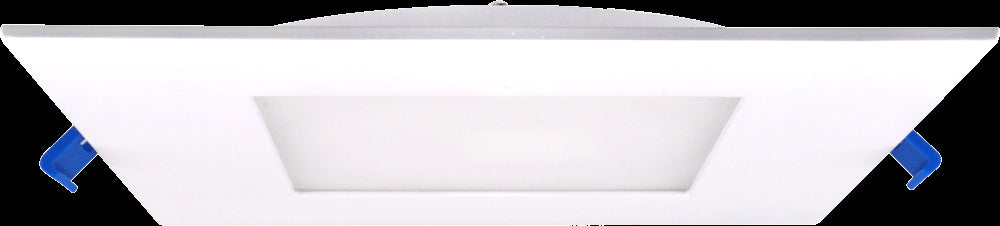 Lotus LED Lights LED-6-S12W-5CCTWH-SQ 6 Inch Ultra Slim Square Budget Baffle LED 12 Watt - 5 CCT - White Trim - 50000 Hours Rated