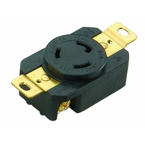 Morris Products 89738 20A 250V Twist Lock Receptacle