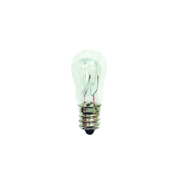 Bulbrite 703006 6 Watt S6 Incandescent White Sing