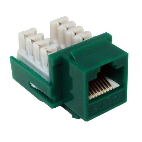 Morris Products 88426 Cat 6 110 Green Jack