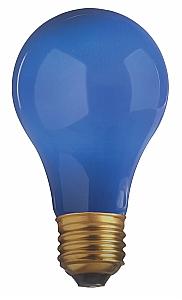 Satco S6092 Incandescent A19 Blue