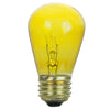 Incandescent - S14 Colored Sign - 11 Watt -Yellow - Yellow